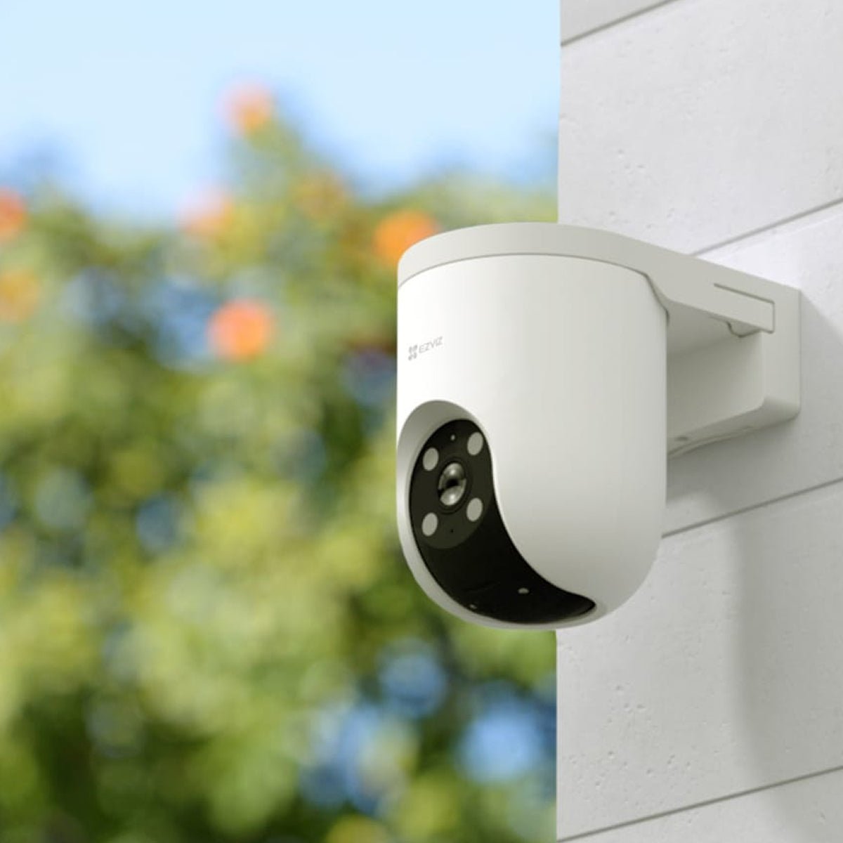 Cámara de Seguridad Wi-Fi EZVIZ H8c 2K (3MP) Exterior Panorámica 360° con Inteligencia Artificial - Fentec - Ezviz