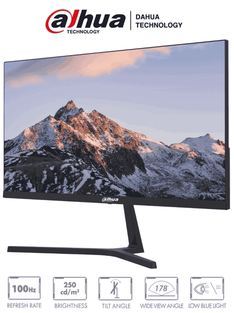 Monitor Dahua 21.45" Full HD 100Hz con Bocinas Integrados (DHI-LM22-B200S)