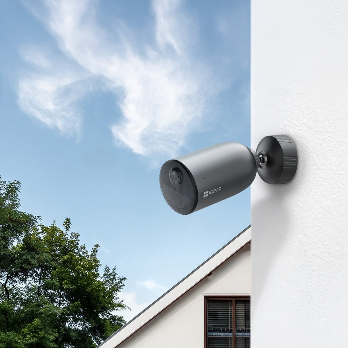 Cámara de Seguridad Wi-Fi EZVIZ EB3 2K (3MP) con Batería Recargable e IA - Fentec - Ezviz