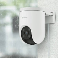 Cámara de Seguridad Wi-Fi EZVIZ H8c 2K (3MP) Exterior Panorámica 360° con Inteligencia Artificial - Fentec - Ezviz