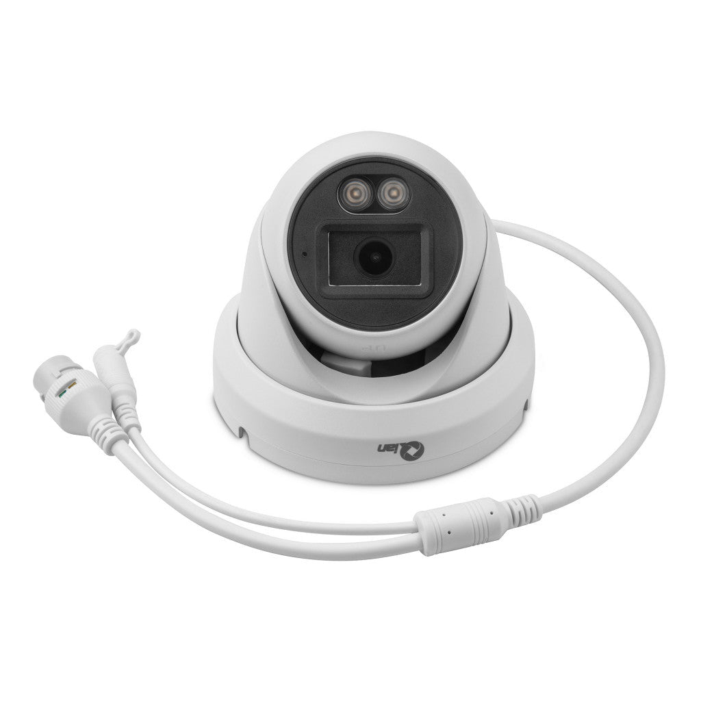 Cámara IP Torreta Qian 5MP PoE con IA y Audio Integrado (QEC-ITUR5) - Fentec - QIAN