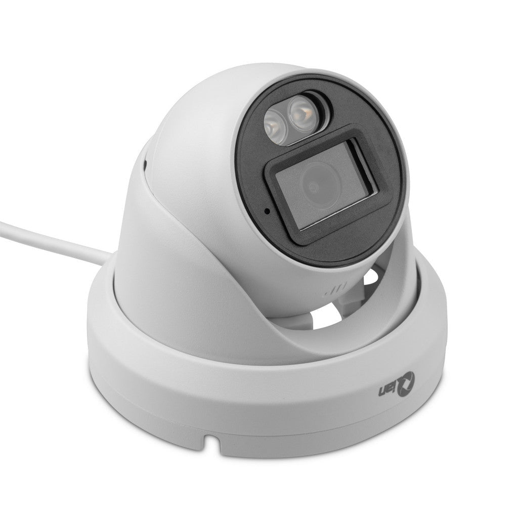 Cámara IP Torreta Qian 5MP PoE con IA y Audio Integrado (QEC-ITUR5) - Fentec - QIAN