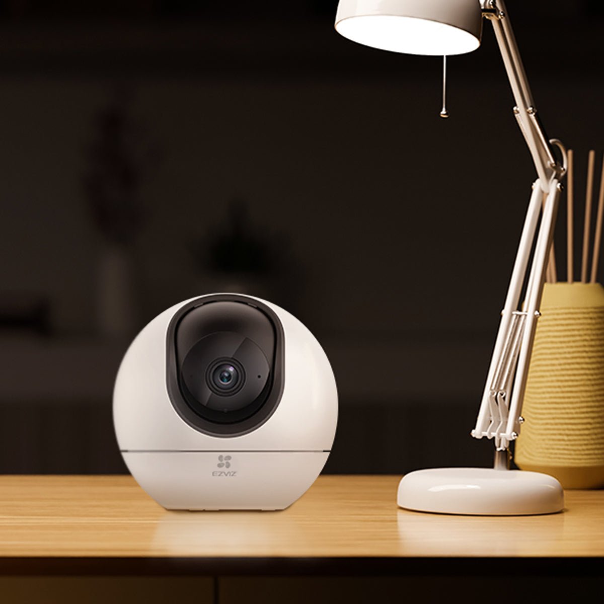 Cámara Wi-Fi EZVIZ H6 3K 360° IA Para el Hogar - Fentec - Ezviz - 4