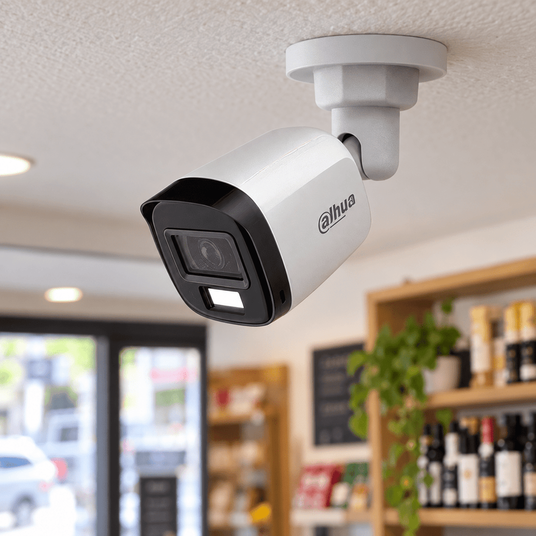 Kit de Videovigilancia Dahua 4 Canales 2MP con Audio, Iluminación Dual e Inteligencia Artificial (DH-KIT/XVR1B04-I/T/4-B1A21N) - Fentec - Dahua